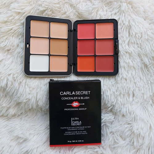 Carla secret contour,concealer blush and lip palette