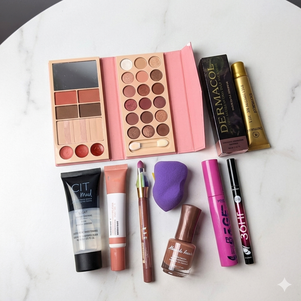 Complete Beauty and Cosmetics Palette Kit