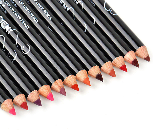 Professional Lip Liner Set, Waterproof Matte Lip Liner Pencil, Smooth Lip Makeup Cosmetic Pen Set