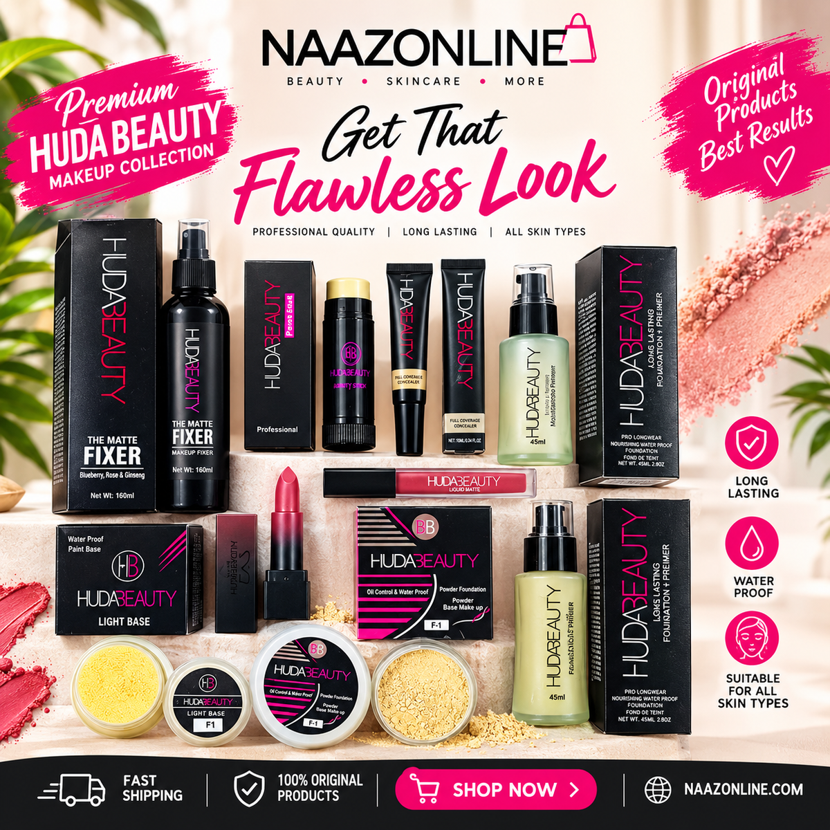 9 In 1 Makeup Deals – Complete Beauty Pack 9Pcs