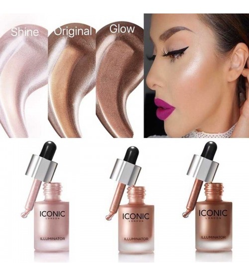 ICONIC Liquid highlighter Iconic highlighter Illuminating makeup Radiant makeup
