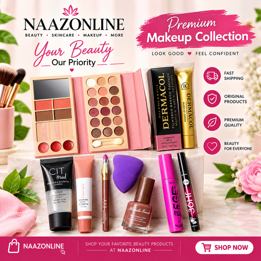 Complete Beauty and Cosmetics Palette Kit