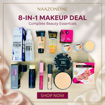 Ultimate Cosmetics Makeup 8 in 1 Deals – complete Beauty Essentials Set