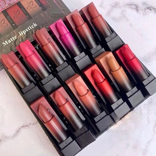 Huda Beauty - Bullet Matte Lipstick Set of 12