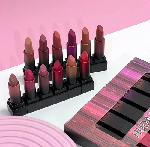 Huda Beauty Bullet Lipstick 12pc Set