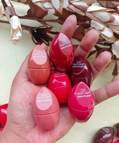 Egg Shaped Lip Gloss - 6 Shades, Hydrating, Long Lasting 6pc set
