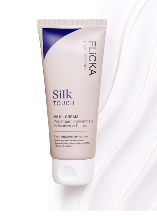 Flicka Silk Touch - 3 in 1 Moisturizer, Primer & Sunscreen for Face