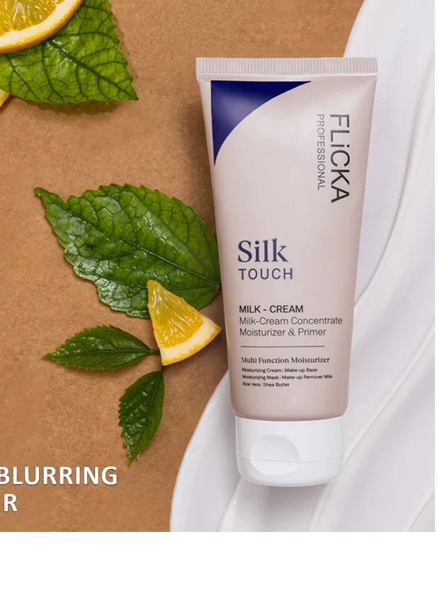 Flicka Silk Touch - 3 in 1 Moisturizer, Primer & Sunscreen for Face