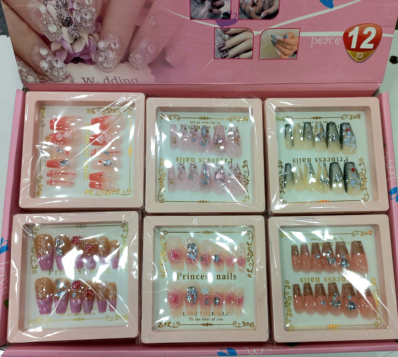 Party Legend Artificial Stick-On Fancy Nails