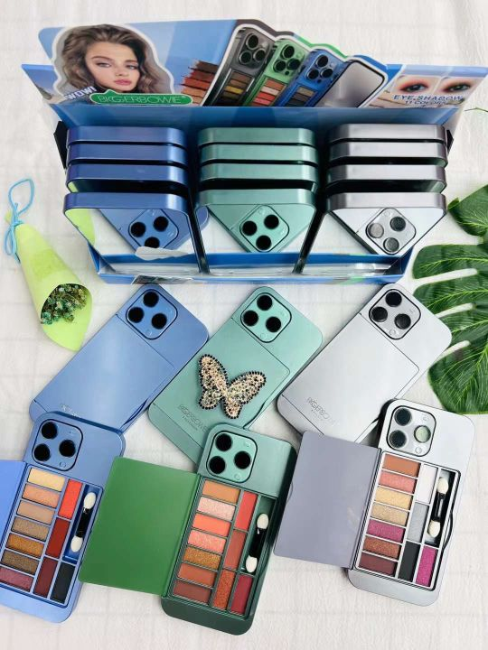 IPhone 17 Pro Max Style Eyeshadow Palette With Hand Band