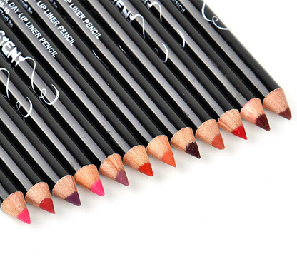 Professional Lip Liner Set, Waterproof Matte Lip Liner Pencil, Smooth Lip Makeup Cosmetic Pen Set