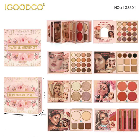 IGOODCO CHARMING MAKEUP SET 7 FOLD