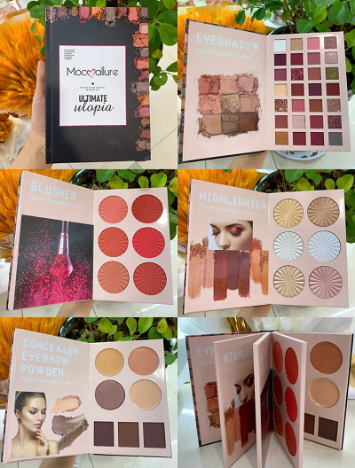 Mocallure book pallete 4in1 in black