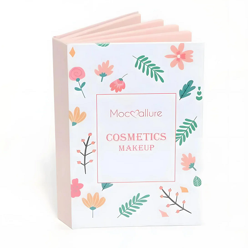 Mocallure 4-in-1 Eyeshadow Palette Book | 16 Color Pro Makeup Kit with Matte & Shimmer Shades | Portable Travel-Friendly Cosmetic Palette