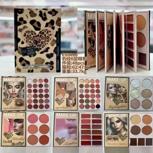 MOCALLURE 6 PAGES ALL IN ONE MAKE-UP BOOK PALETTE