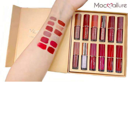 MOCALLURE 12PC Matte Lipgloss