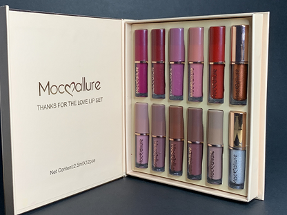 MOCALLURE 12PC Matte Lipgloss
