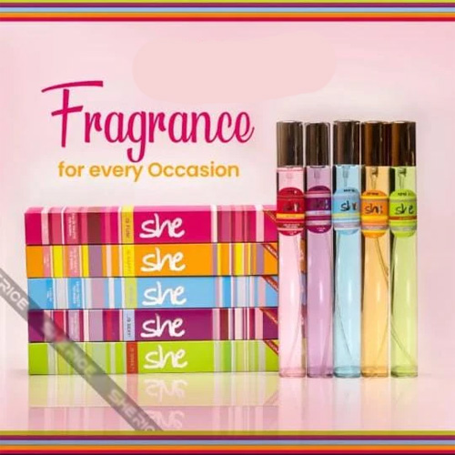 Mix She Pen Perfume For Girls (Packs of 5) FANTASTIC Fragrance Each_(35ml)